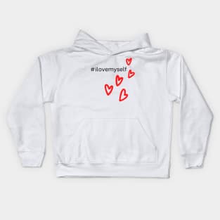 I love myself Kids Hoodie